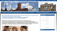 Desktop Screenshot of franzoesisch-privatunterricht.de